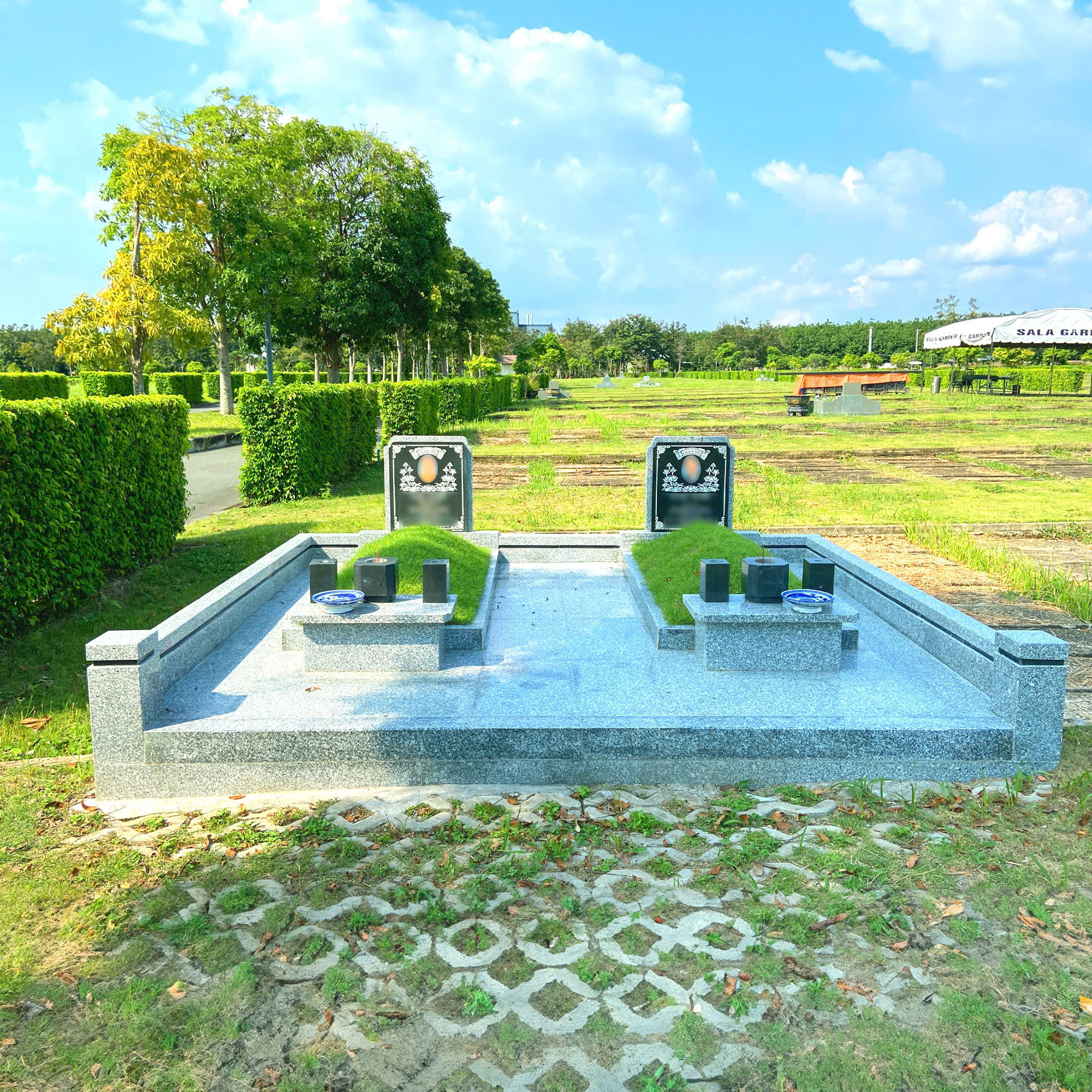 mộ đôi sala garden