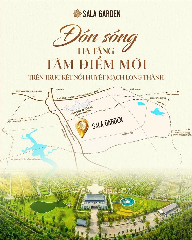 vị trí sala garden